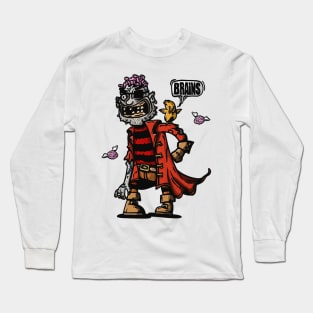 pirate zombie Long Sleeve T-Shirt